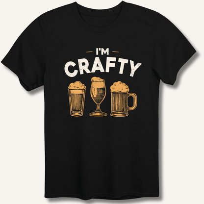 I'm Crafty T-Shirt - Sip & Shirt