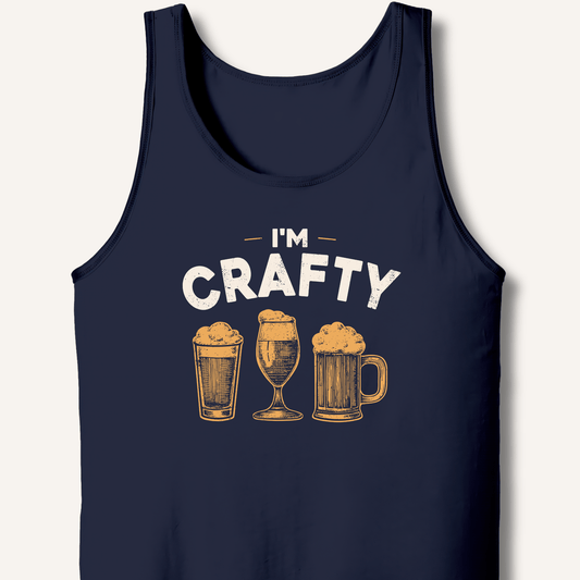 I'm Crafty Tank - Sip & Shirt
