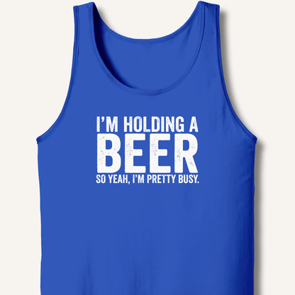 I'm Holding A Beer Tank - Sip & Shirt