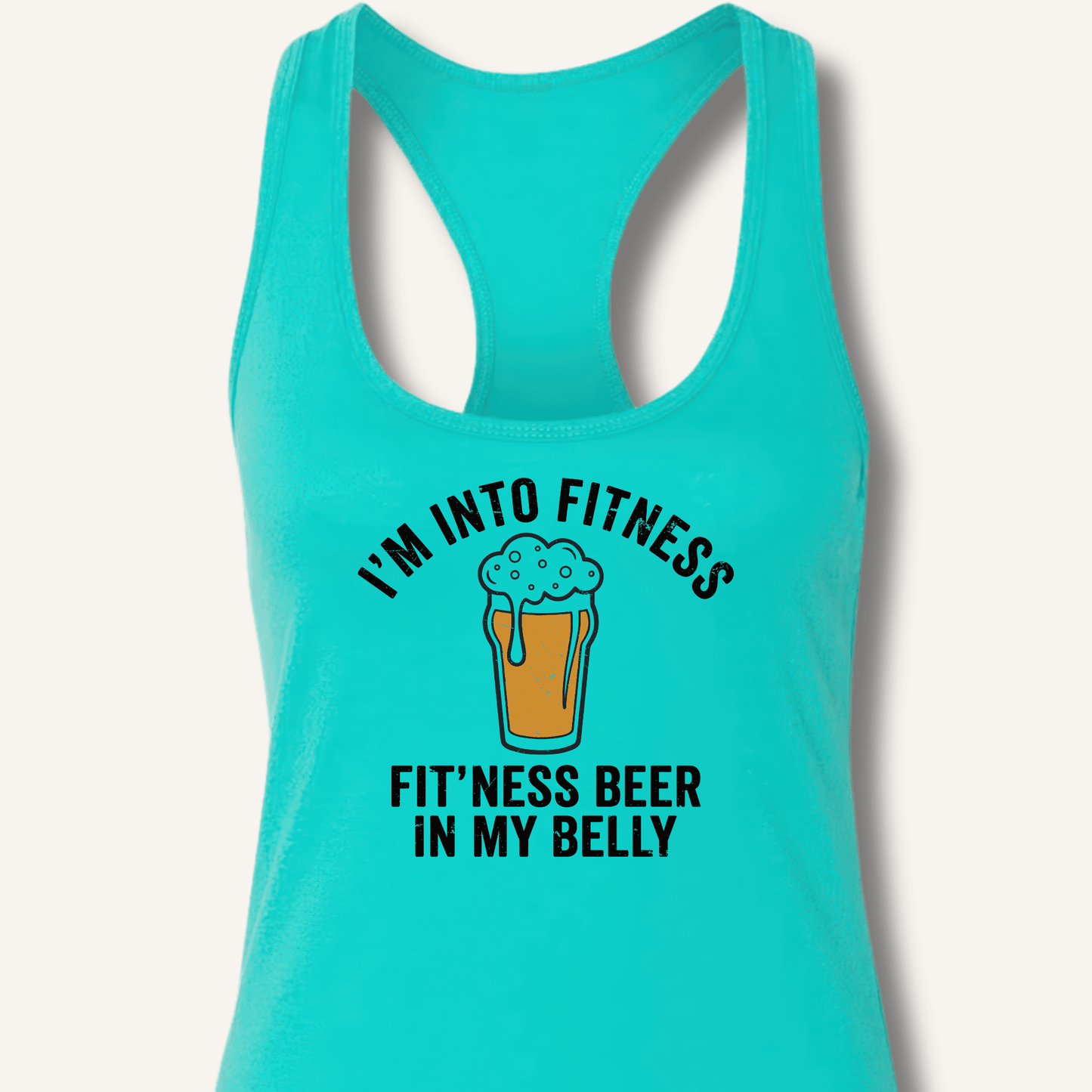 I'm Into Fitness Racerback Tank - Sip & Shirt