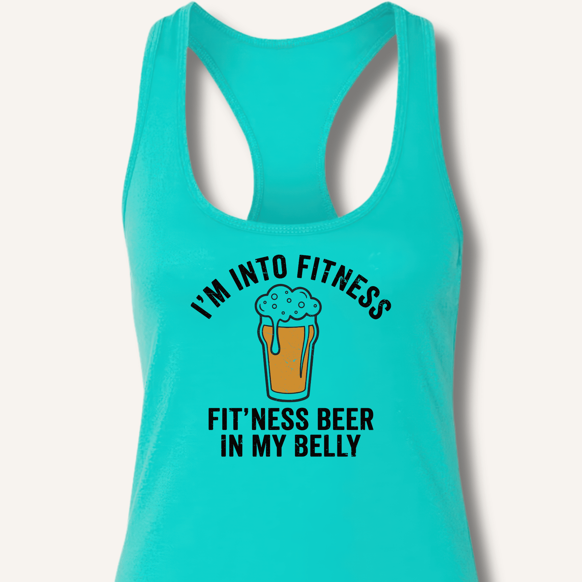 I'm Into Fitness Racerback Tank - Sip & Shirt