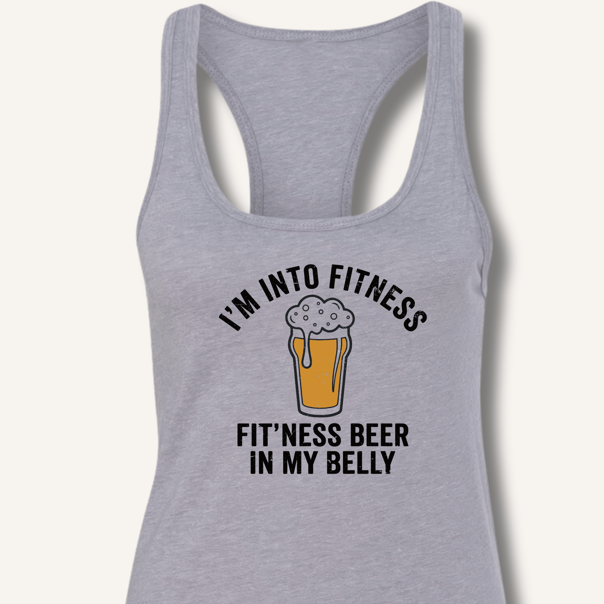 I'm Into Fitness Racerback Tank - Sip & Shirt