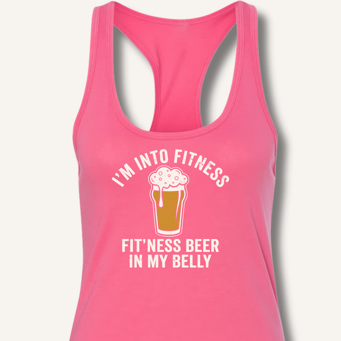 I'm Into Fitness Racerback Tank - Sip & Shirt