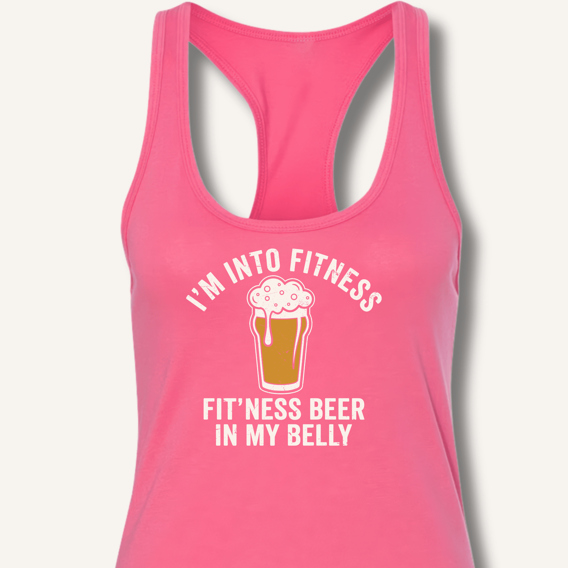 I'm Into Fitness Racerback Tank - Sip & Shirt