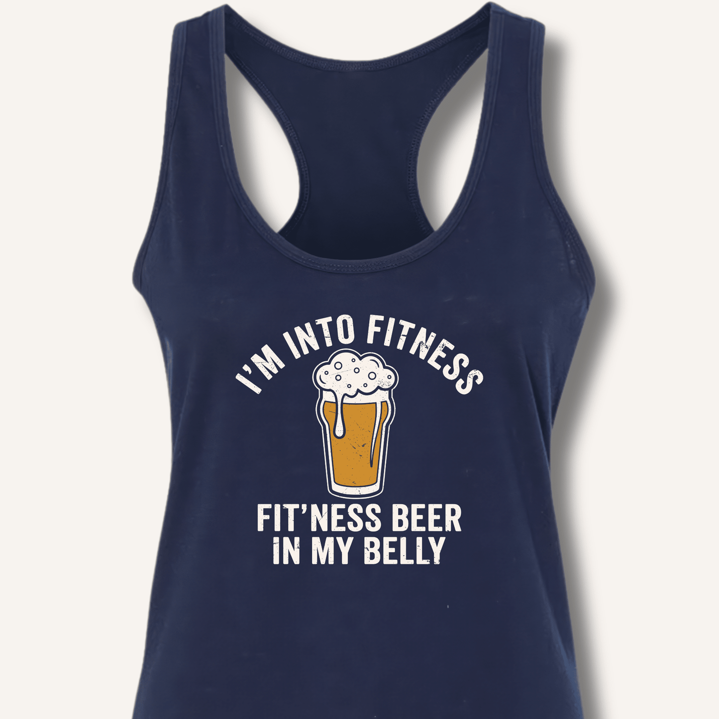 I'm Into Fitness Racerback Tank - Sip & Shirt