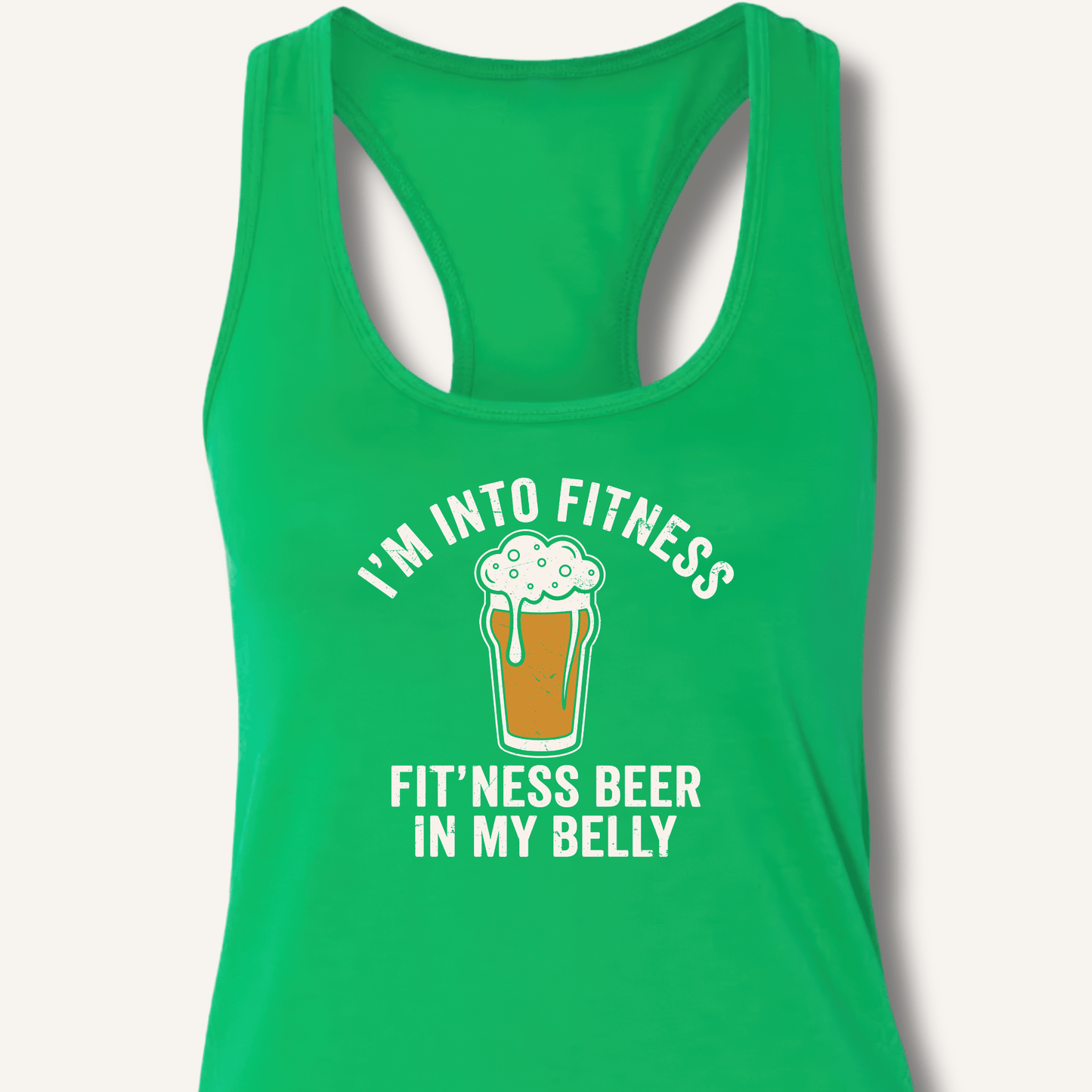 I'm Into Fitness Racerback Tank - Sip & Shirt