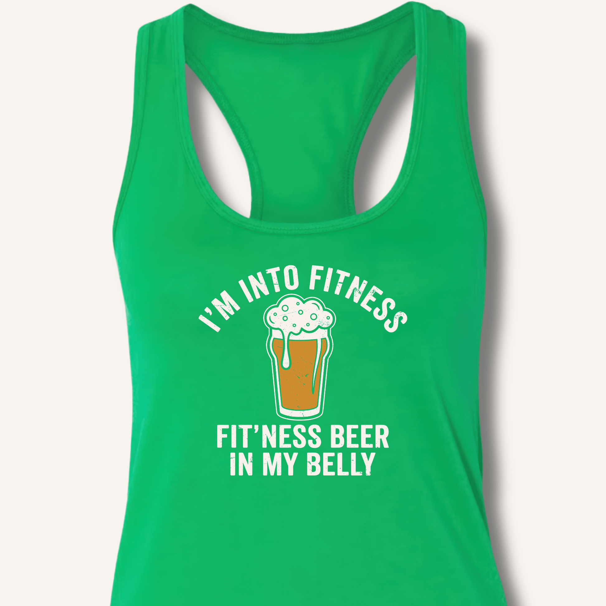 I'm Into Fitness Racerback Tank - Sip & Shirt