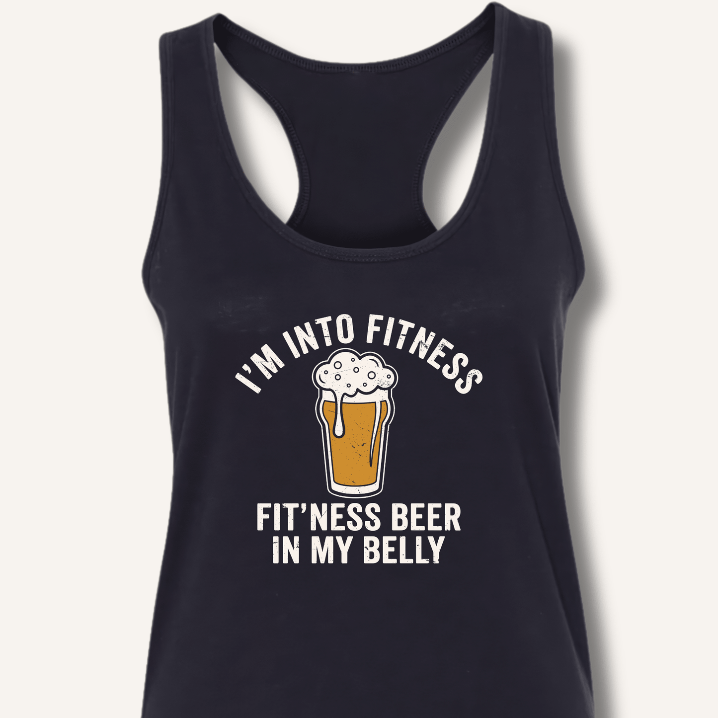 I'm Into Fitness Racerback Tank - Sip & Shirt