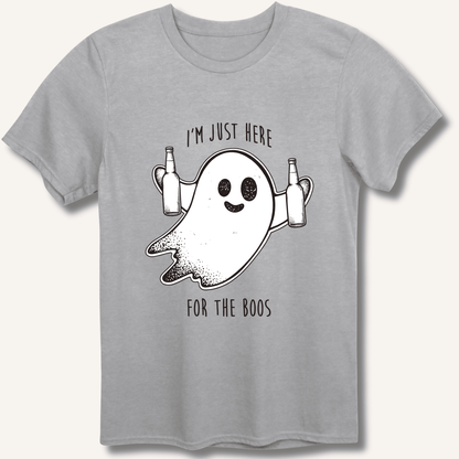 I'm Just Here For The Boos T-Shirt - Sip & Shirt