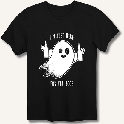 I'm Just Here For The Boos T-Shirt - Sip & Shirt