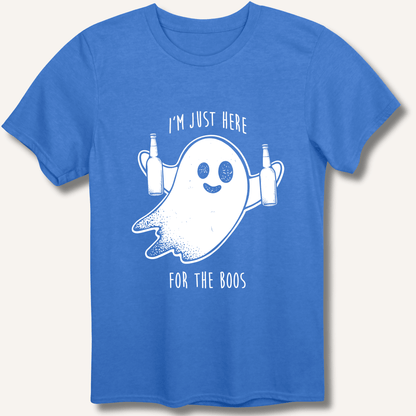I'm Just Here For The Boos T-Shirt - Sip & Shirt