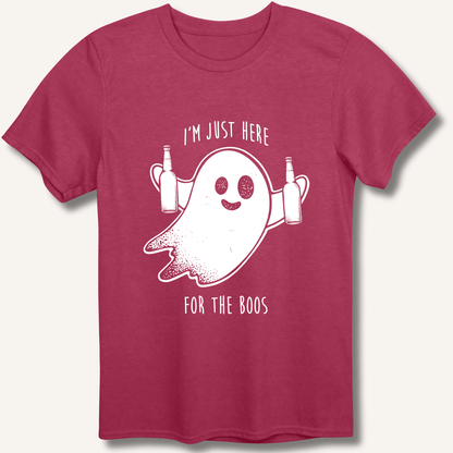 I'm Just Here For The Boos T-Shirt - Sip & Shirt