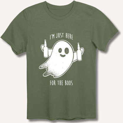 I'm Just Here For The Boos T-Shirt - Sip & Shirt