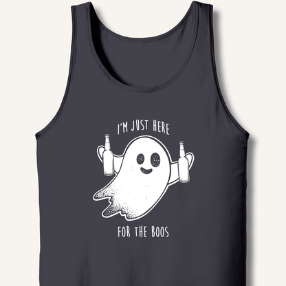 I'm Just Here For The Boos Tank - Sip & Shirt