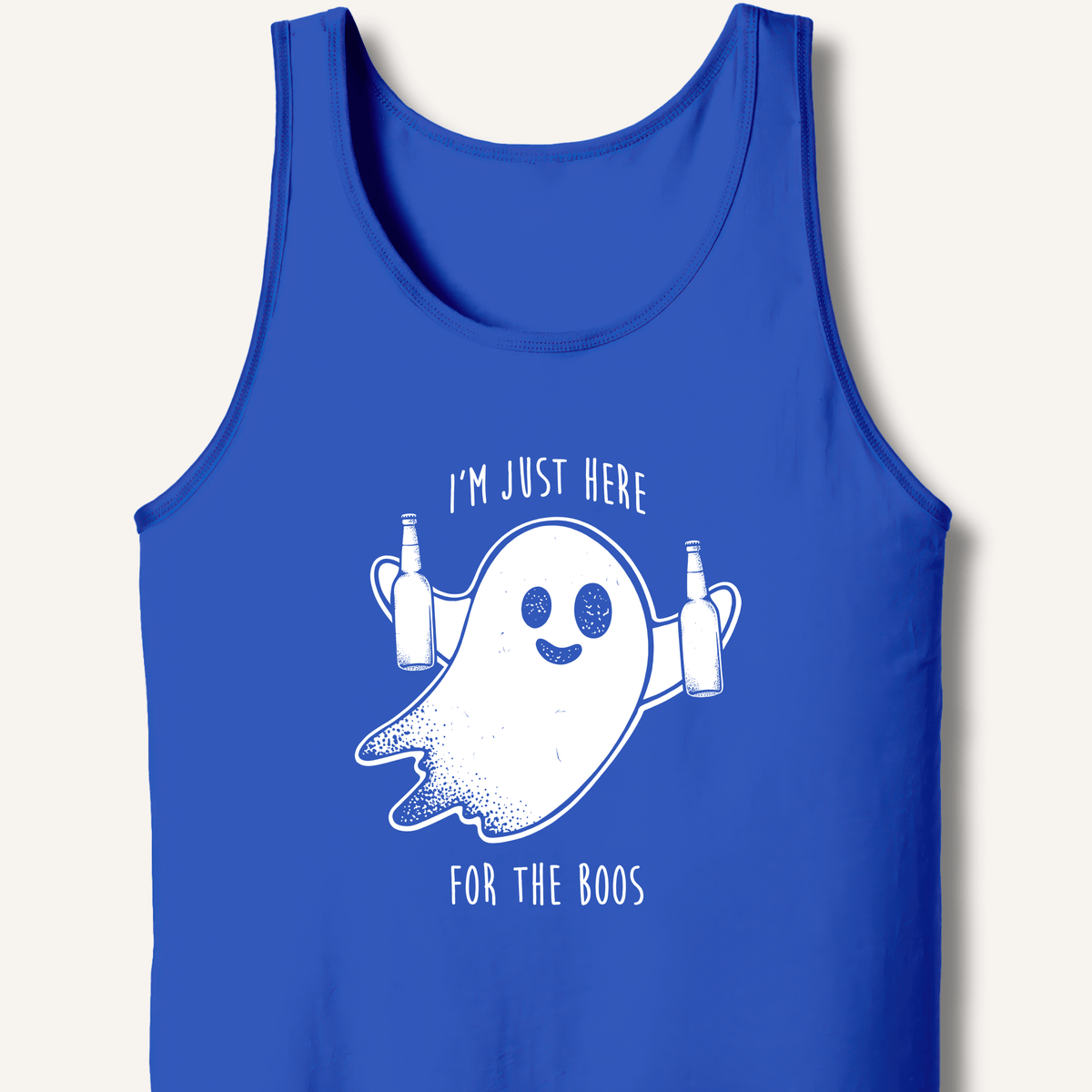I'm Just Here For The Boos Tank - Sip & Shirt