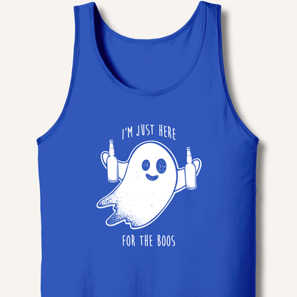 I'm Just Here For The Boos Tank - Sip & Shirt