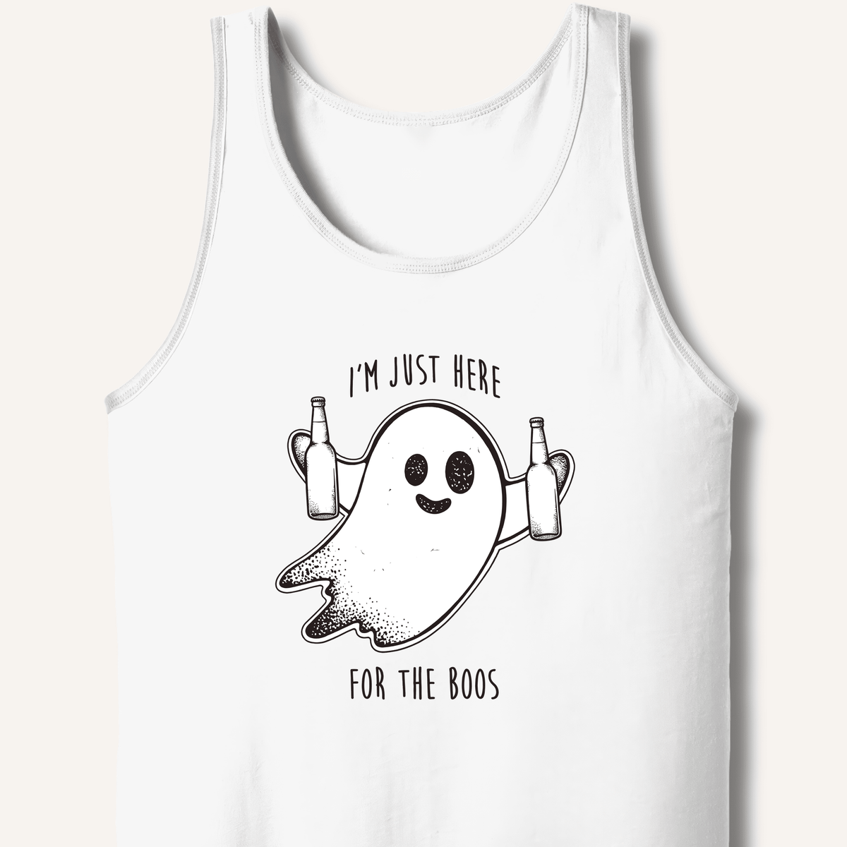 I'm Just Here For The Boos Tank - Sip & Shirt