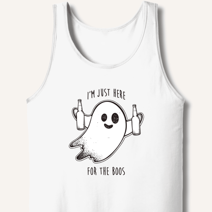 I'm Just Here For The Boos Tank - Sip & Shirt