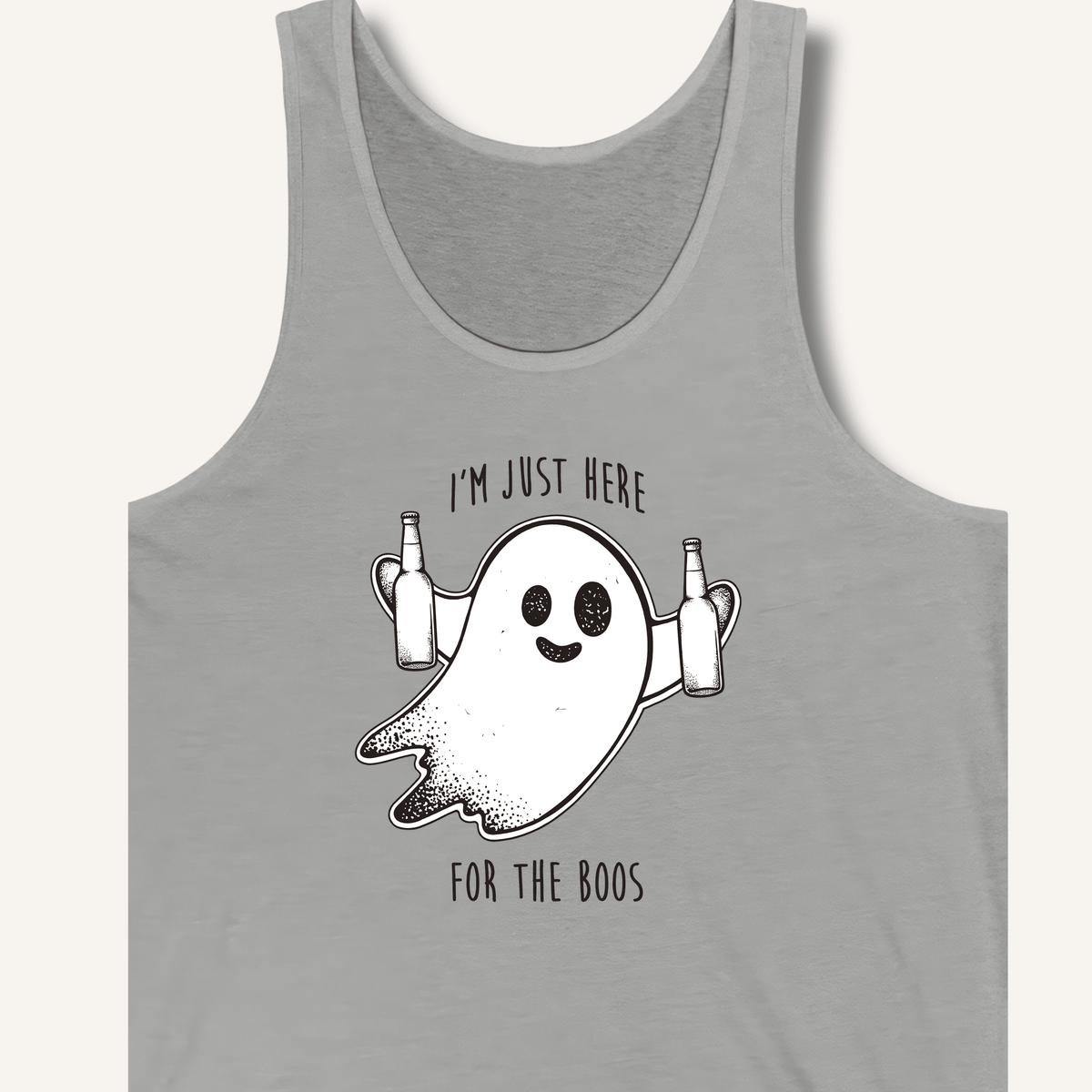I'm Just Here For The Boos Tank - Sip & Shirt