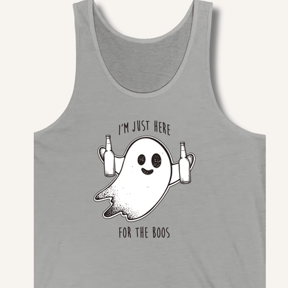 I'm Just Here For The Boos Tank - Sip & Shirt