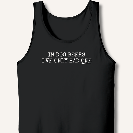 In Dog Beers Tank - Sip & Shirt