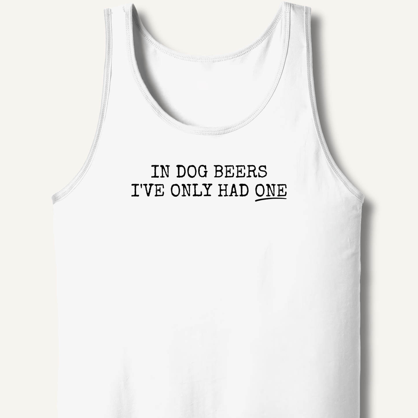 In Dog Beers Tank - Sip & Shirt