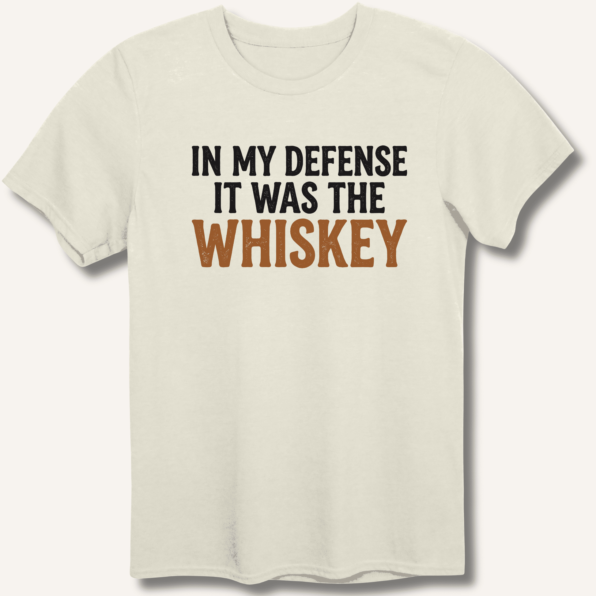 In My Defense It Was The Whiskey T-Shirt - Sip & Shirt