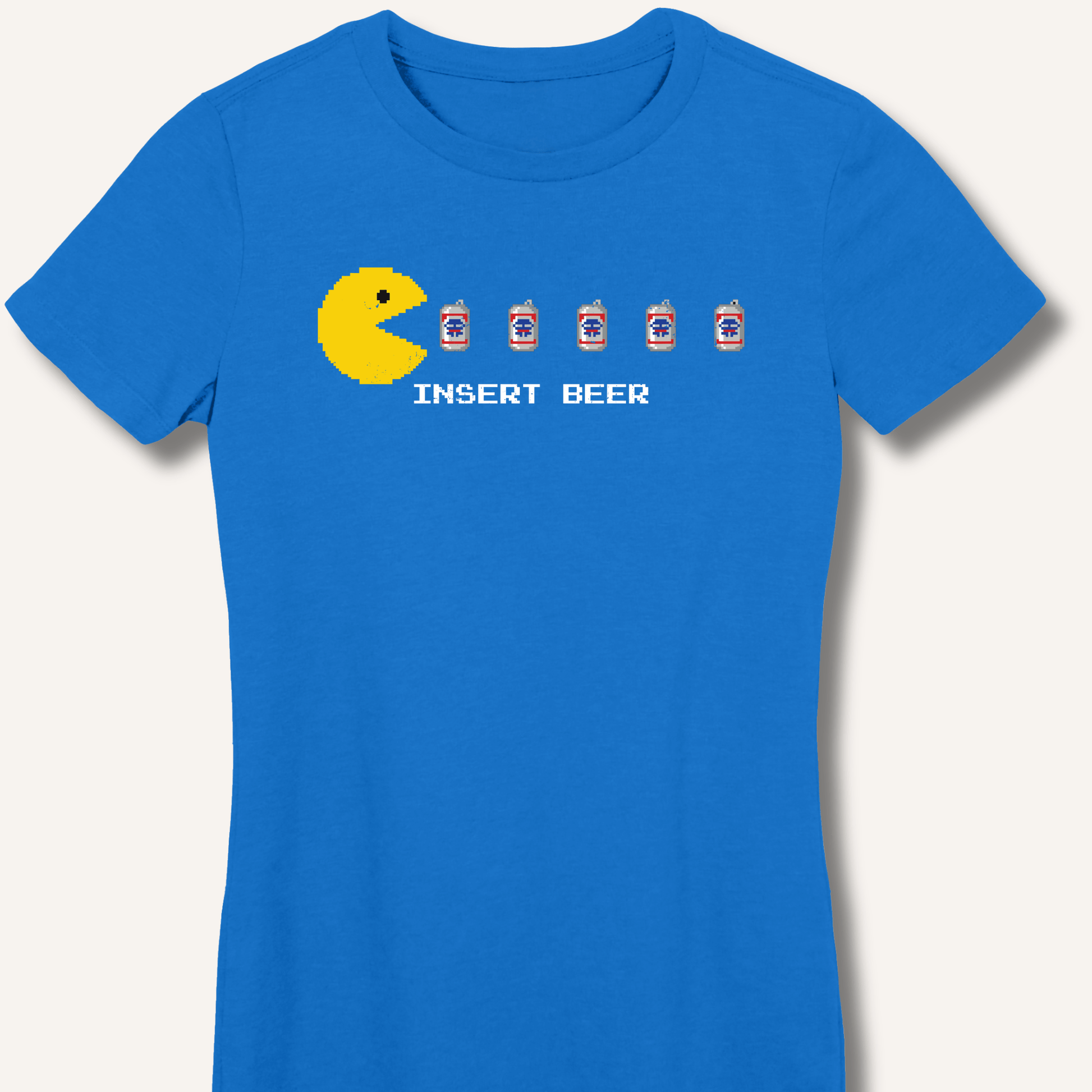 Insert Beer Fitted T-Shirt - Sip & Shirt