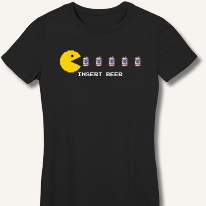 Insert Beer Fitted T-Shirt - Sip & Shirt