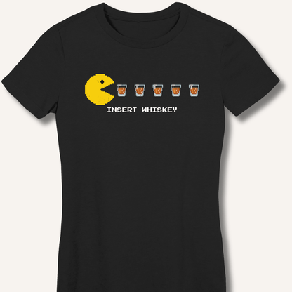 Insert Whiskey Fitted T-Shirt - Sip & Shirt