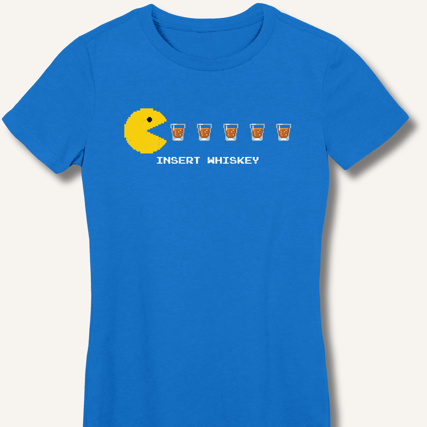Insert Whiskey Fitted T-Shirt - Sip & Shirt
