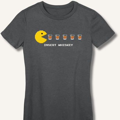 Insert Whiskey Fitted T-Shirt - Sip & Shirt