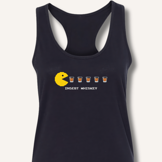 Insert Whiskey Racerback Tank - Sip & Shirt