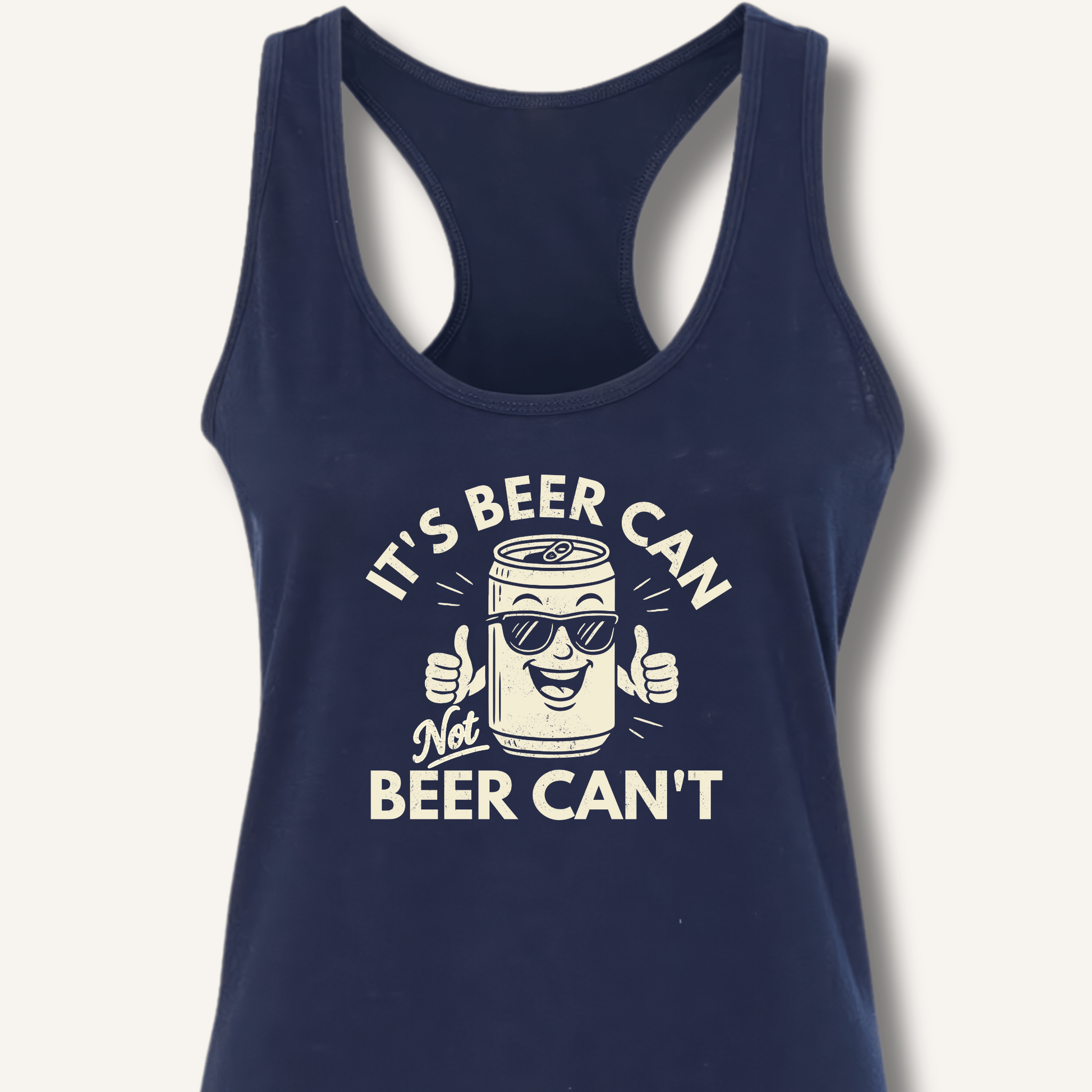It's Beer Can Racerback Tank - Sip & Shirt