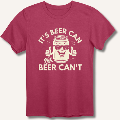 It's Beer Can T-Shirt - Sip & Shirt