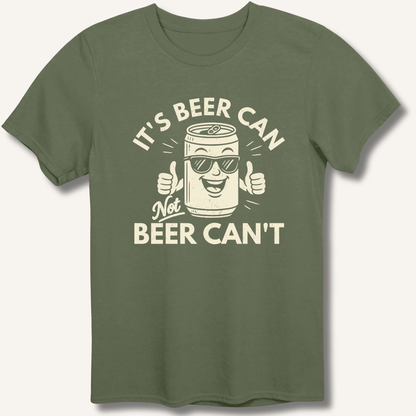 It's Beer Can T-Shirt - Sip & Shirt
