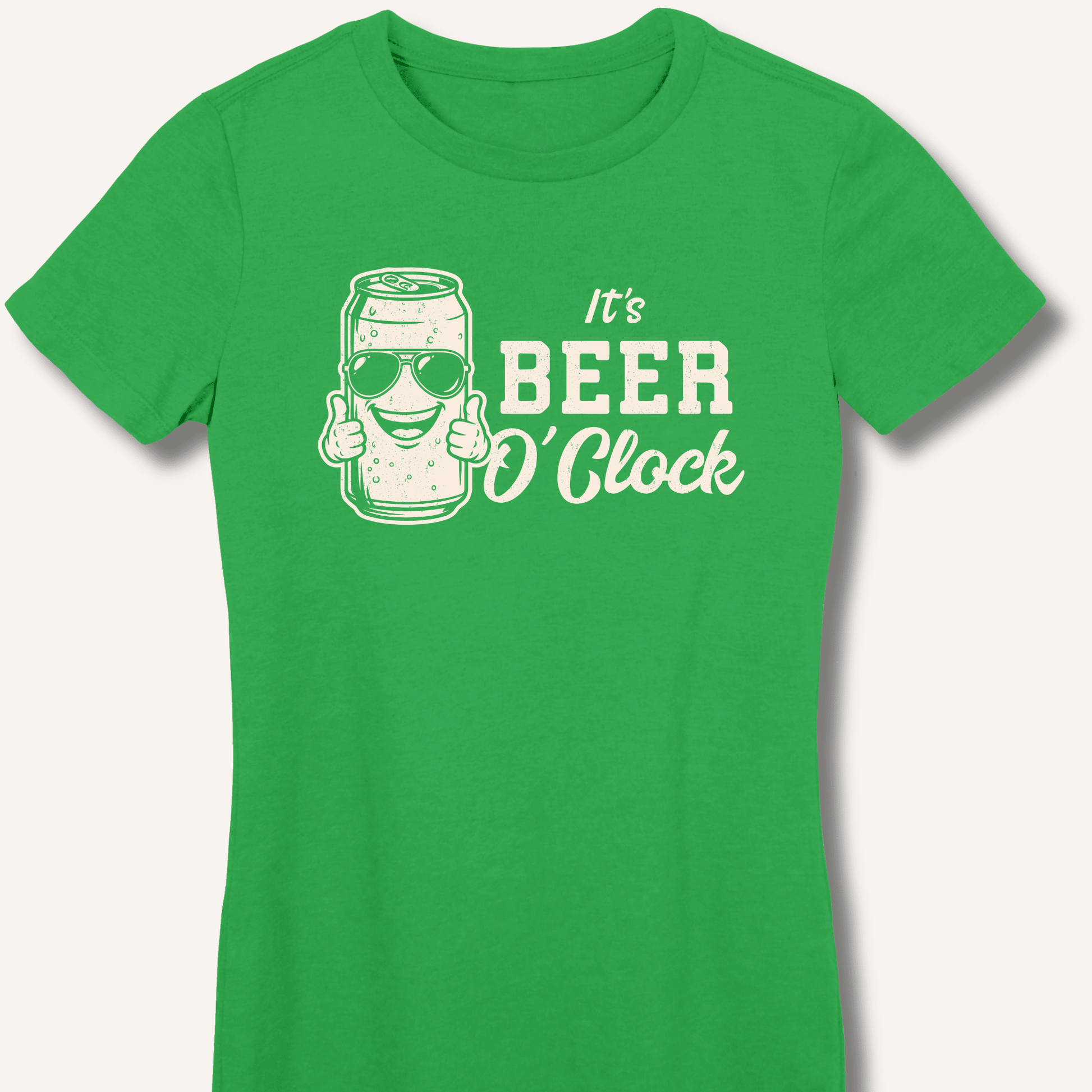 It's Beer O'Clock Fitted T-Shirt - Sip & Shirt