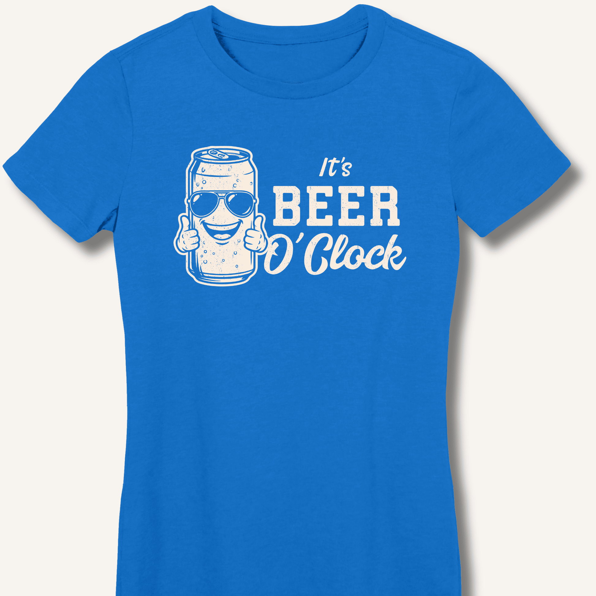 It's Beer O'Clock Fitted T-Shirt - Sip & Shirt