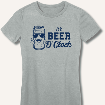 It's Beer O'Clock Fitted T-Shirt - Sip & Shirt
