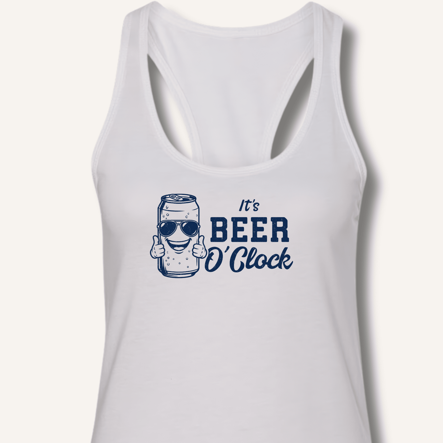It's Beer O'Clock Racerback Tank - Sip & Shirt