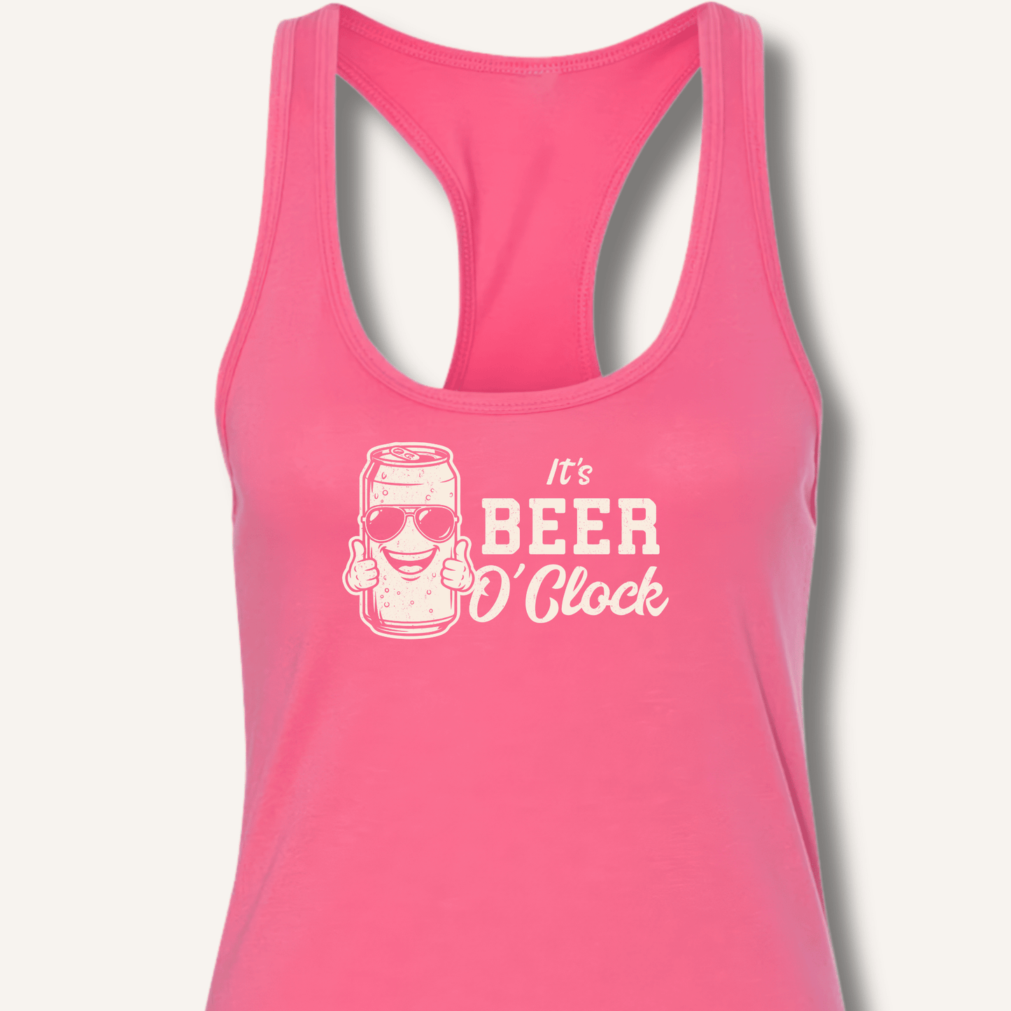 It's Beer O'Clock Racerback Tank - Sip & Shirt