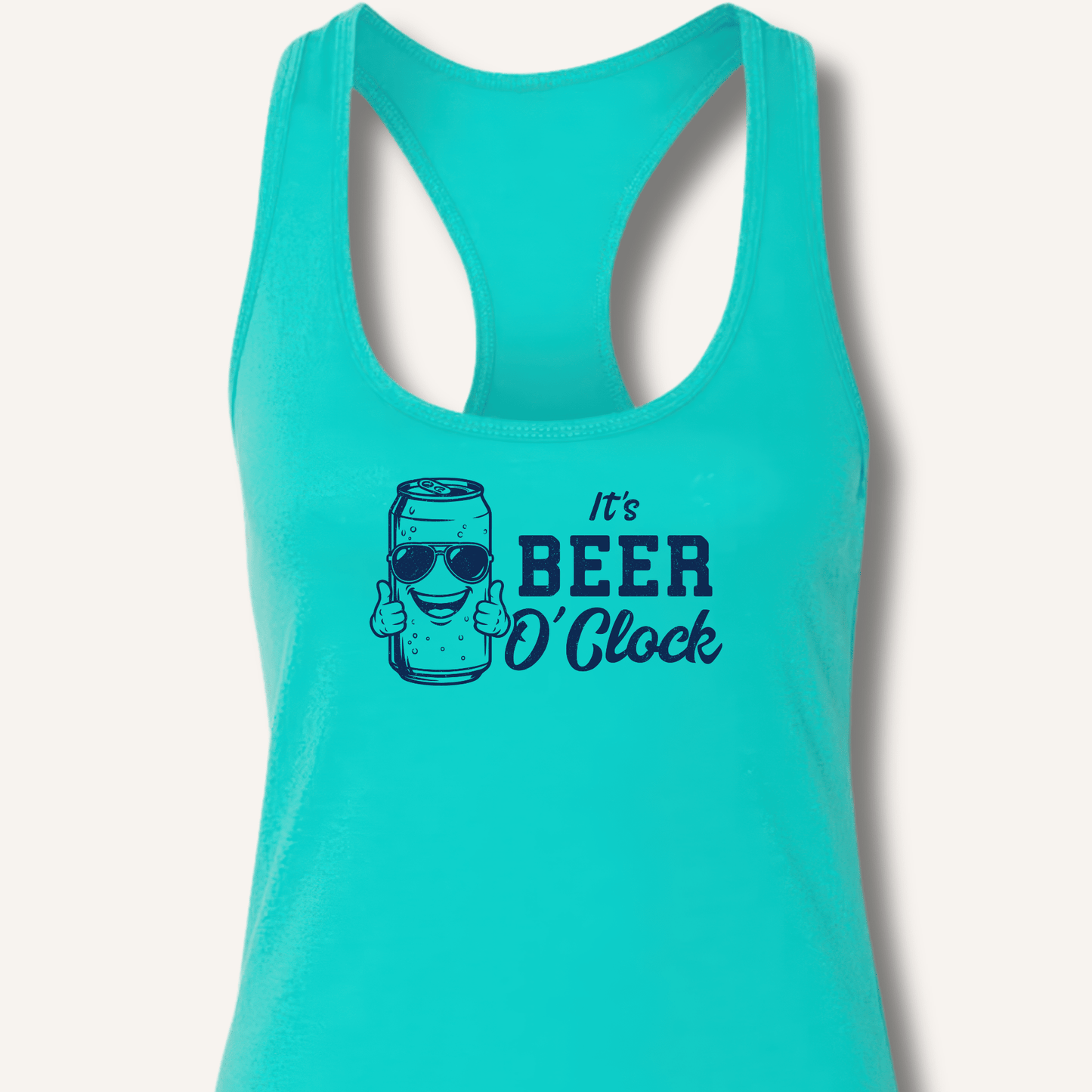 It's Beer O'Clock Racerback Tank - Sip & Shirt