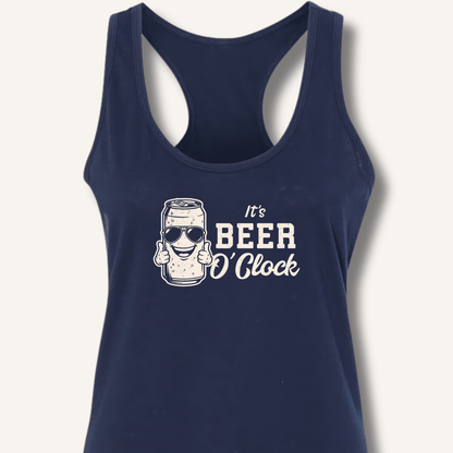 It's Beer O'Clock Racerback Tank - Sip & Shirt
