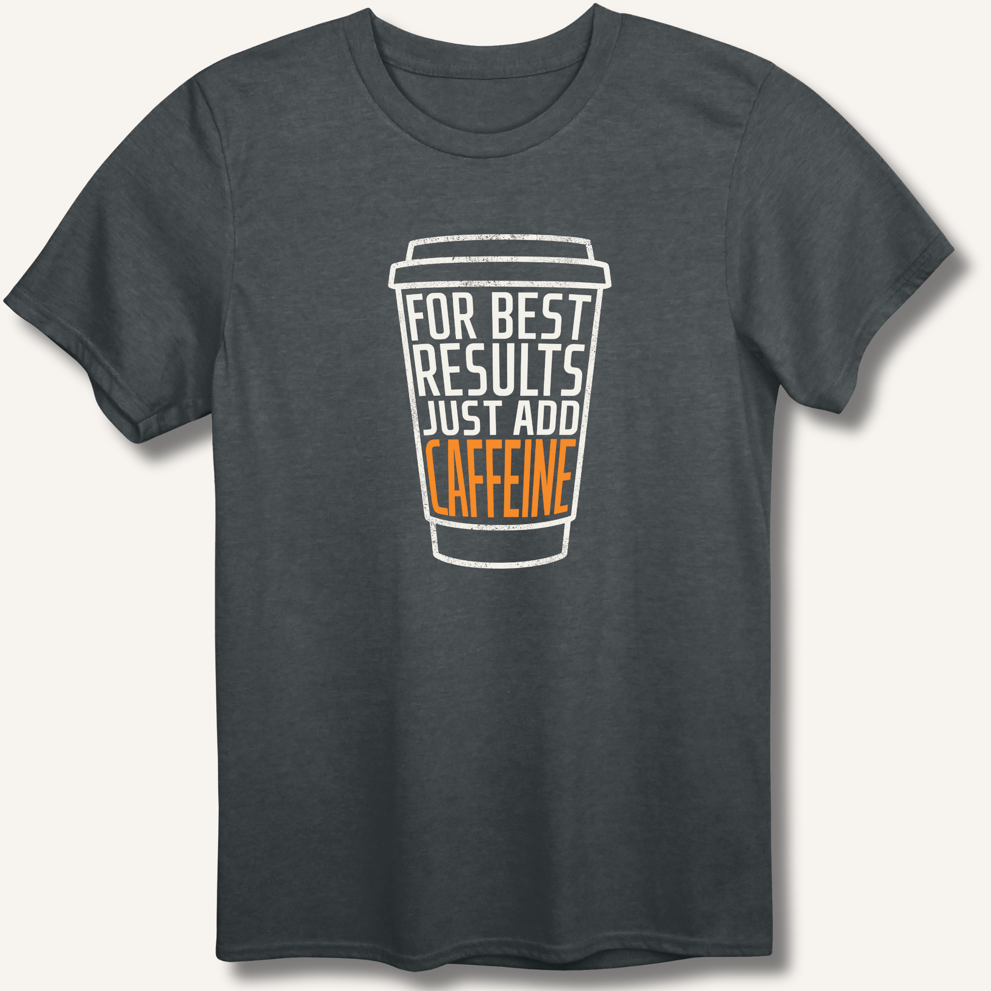 Just Add Caffeine T-Shirt - Sip & Shirt