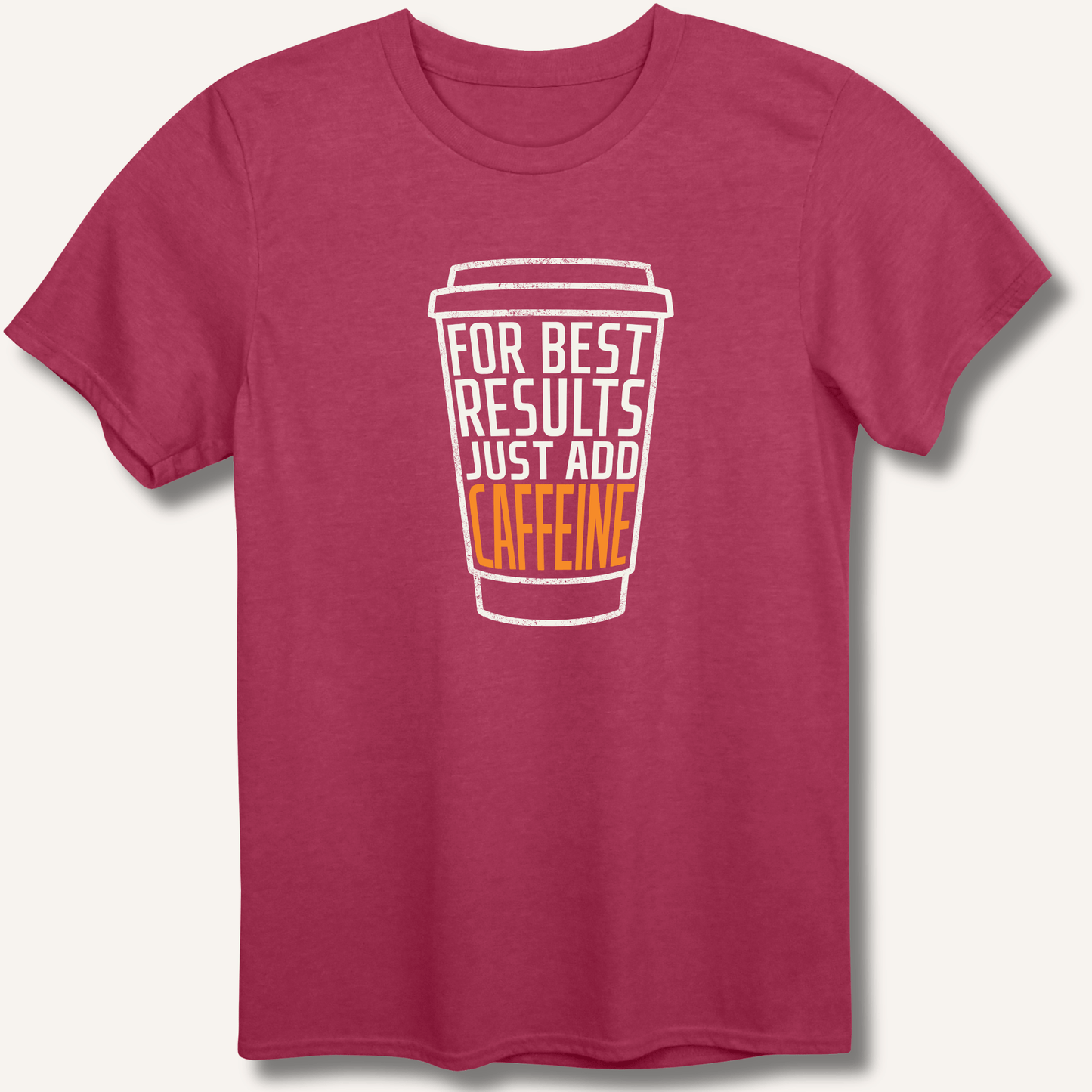 Just Add Caffeine T-Shirt - Sip & Shirt