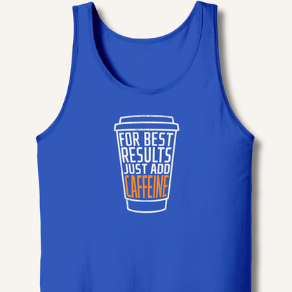 Just Add Caffeine Tank - Sip & Shirt
