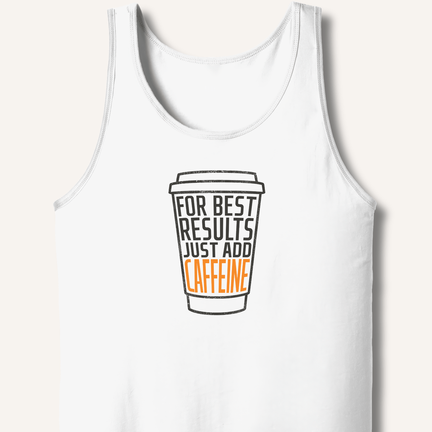 Just Add Caffeine Tank - Sip & Shirt