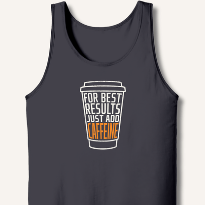 Just Add Caffeine Tank - Sip & Shirt