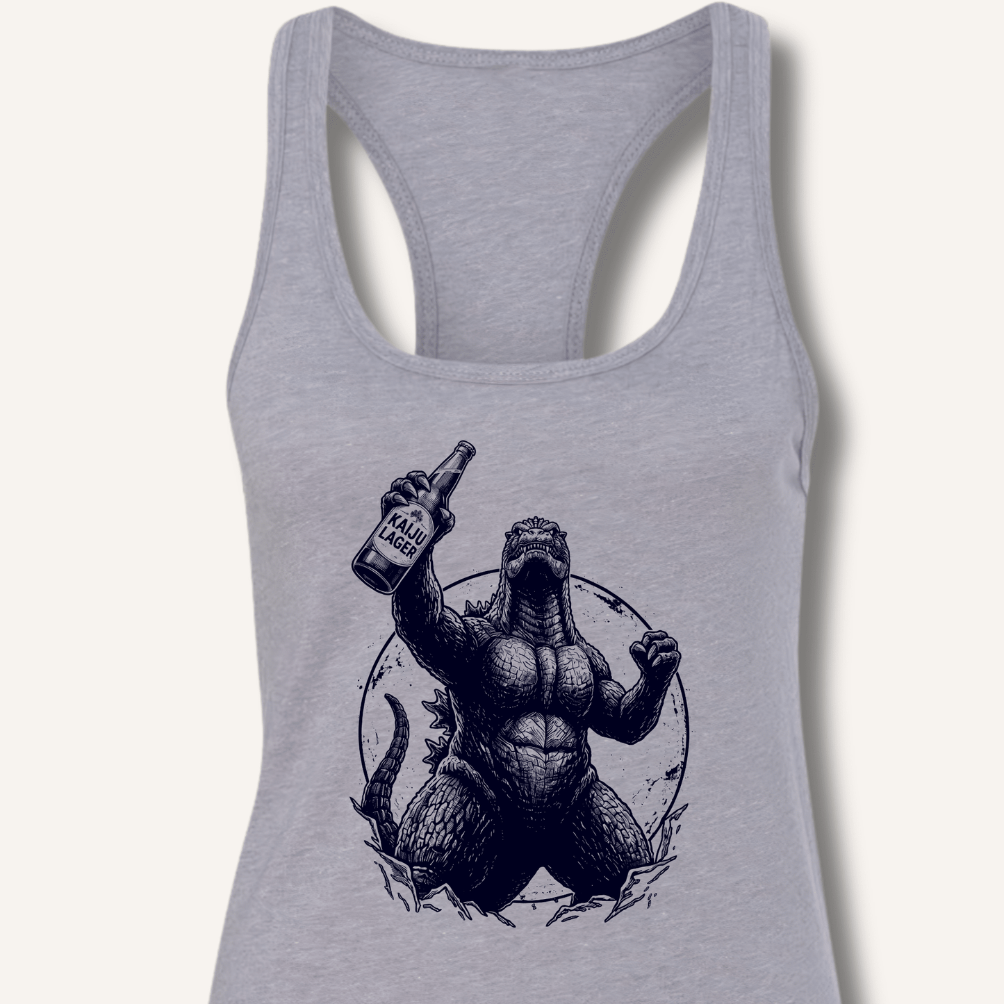 Kaiju Lager Racerback Tank - Sip & Shirt