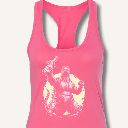 Kaiju Lager Racerback Tank - Sip & Shirt